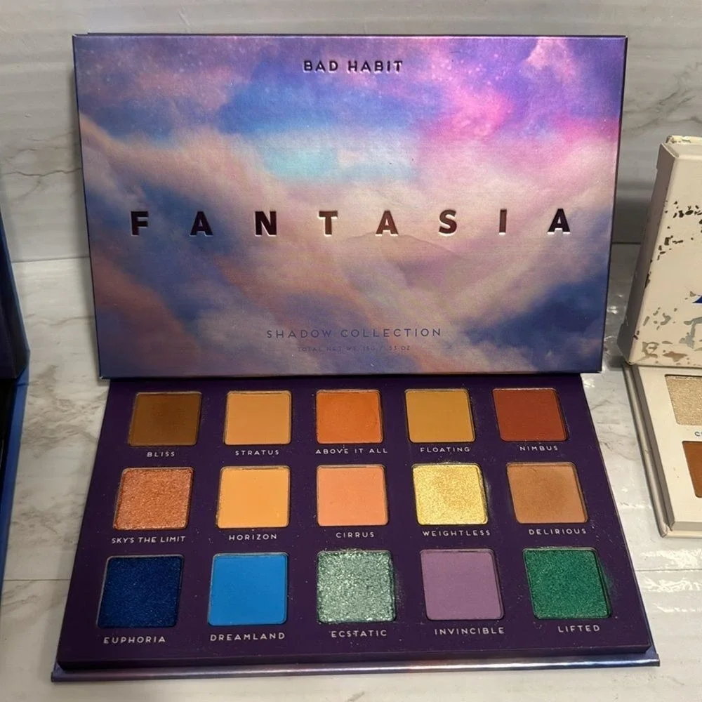 Bad habit artistry , eye candy Atlantis and fantasia eyeshadow beauty bundle